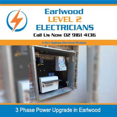 Level 2 electrician upgrading 3 phase power panel with new switchboard and metering equipment in Earlwood